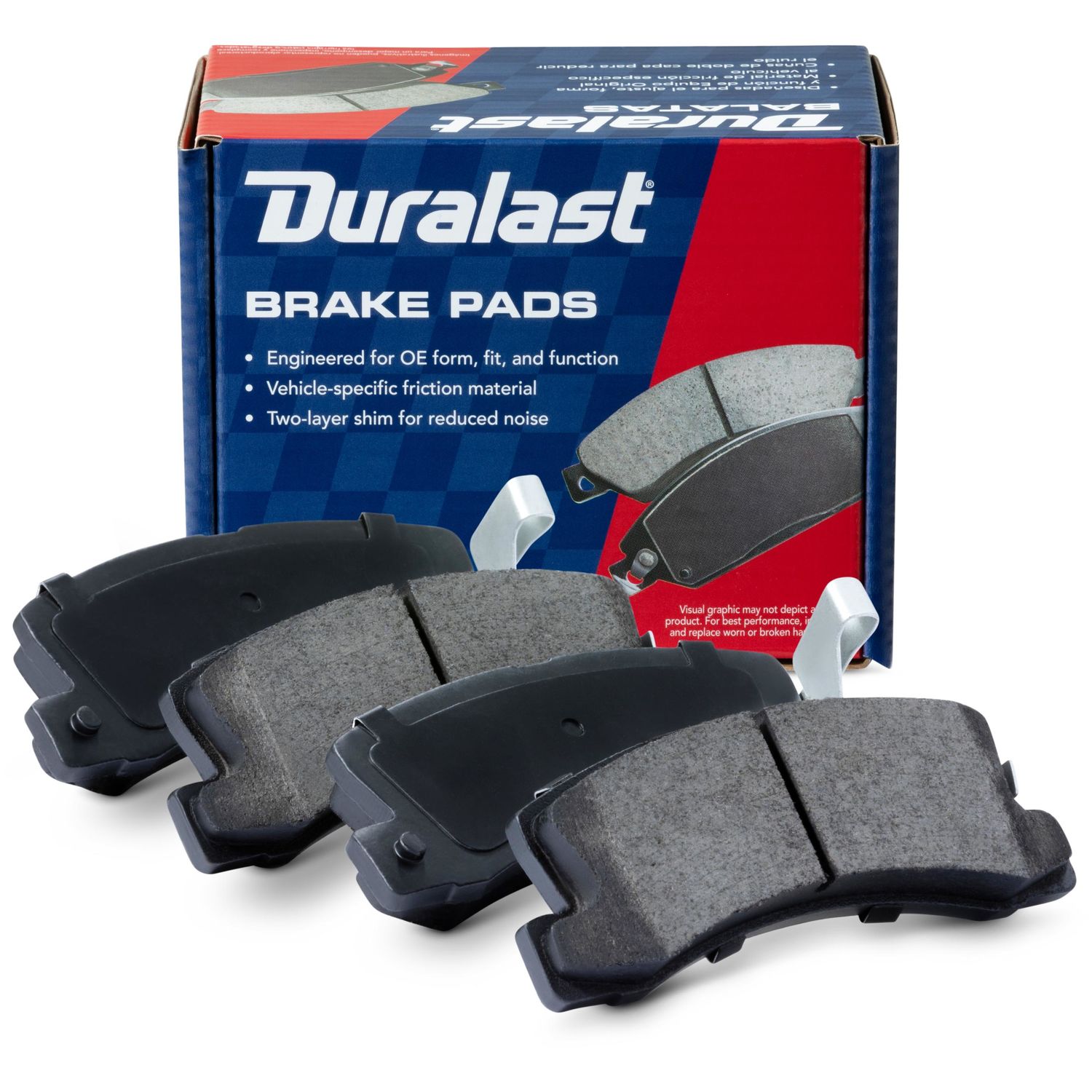 Duralast Ceramic Brake Pads D325