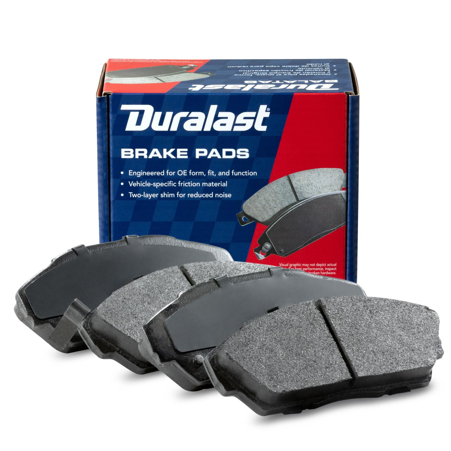 Duralast Ceramic Brake Pads D409