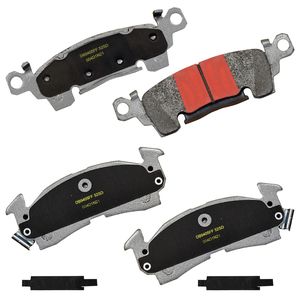 Duralast Severe Duty Semi-Metallic Brake Pads D52SD for Chevrolet Impala