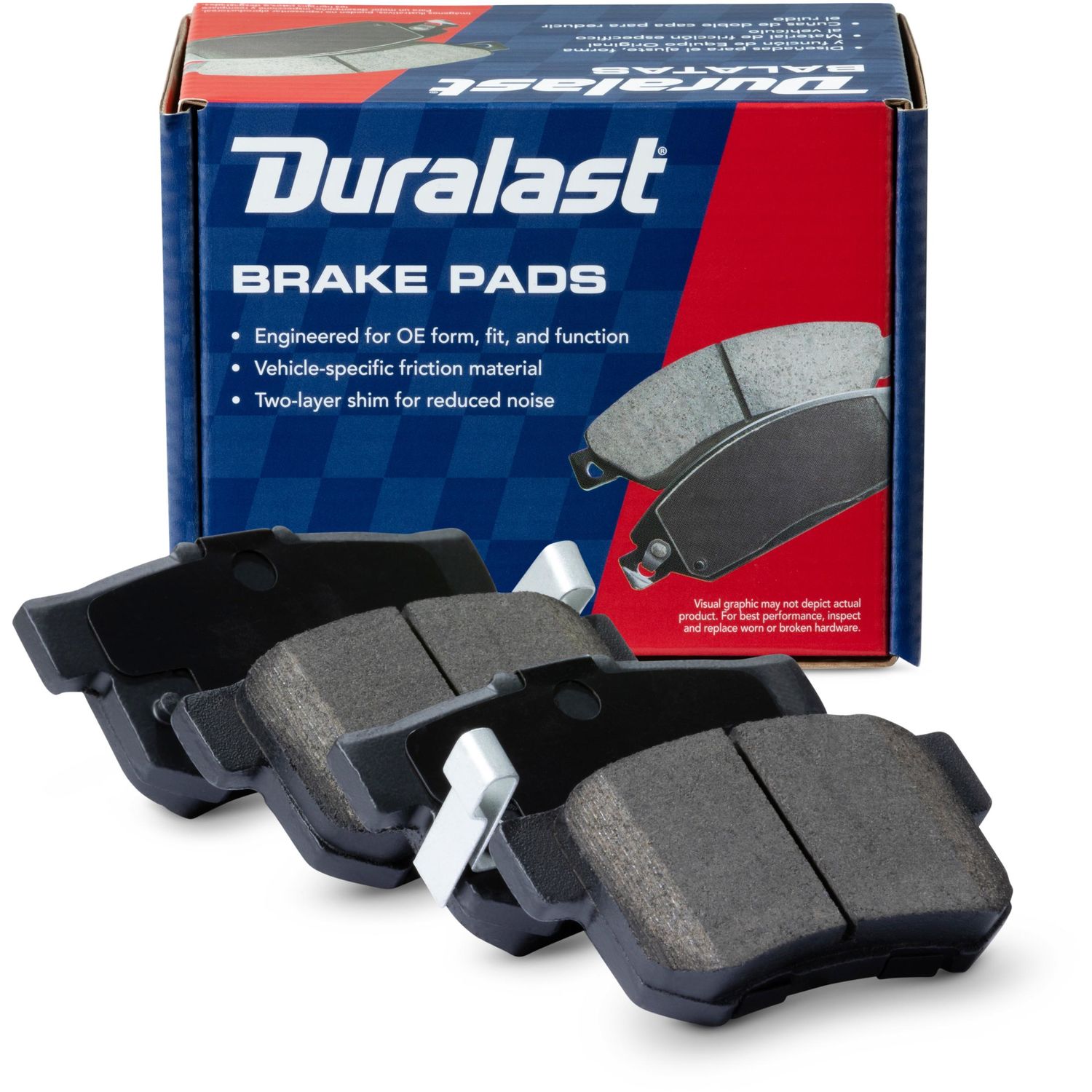 Duralast Gold Ceramic Brake Pads Dg1124