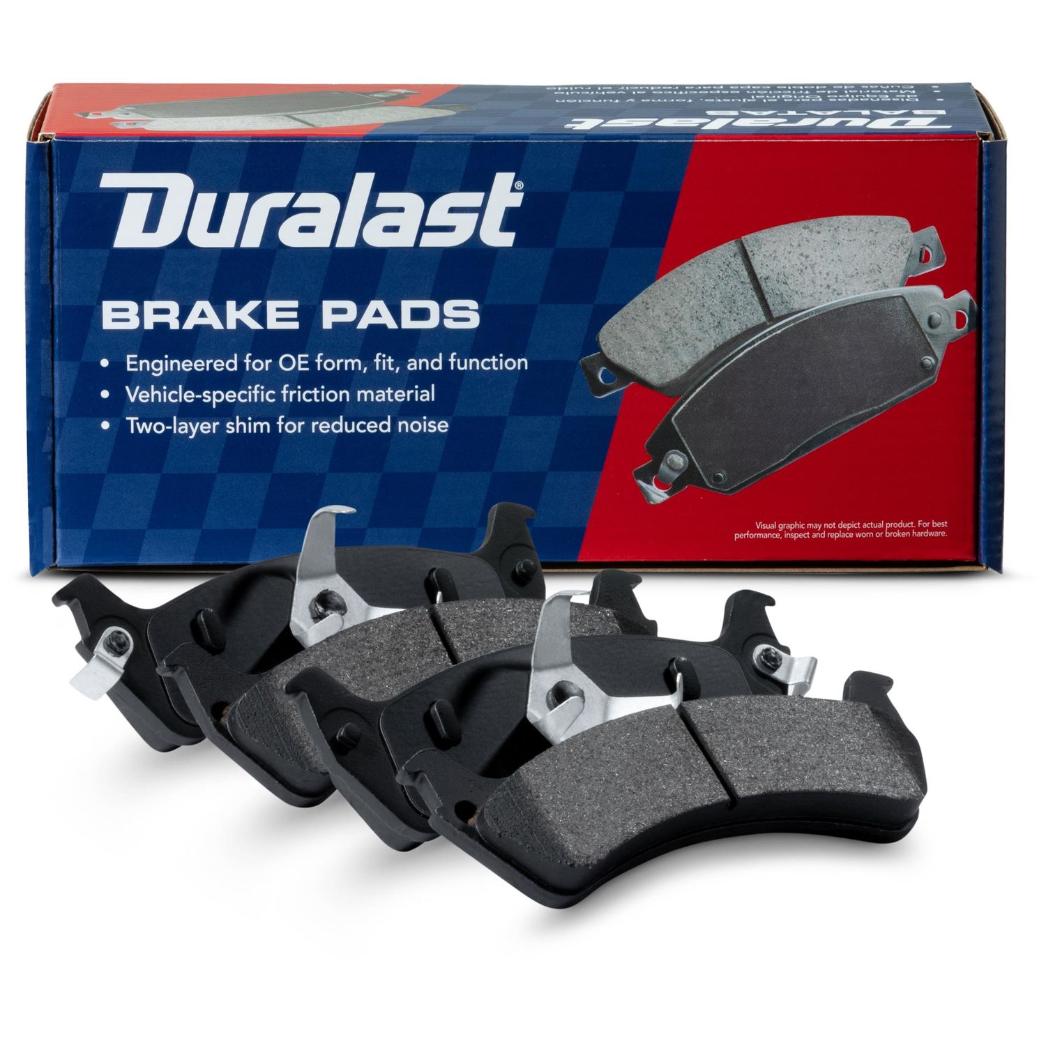 Duralast SemiMetallic Brake Pads D667
