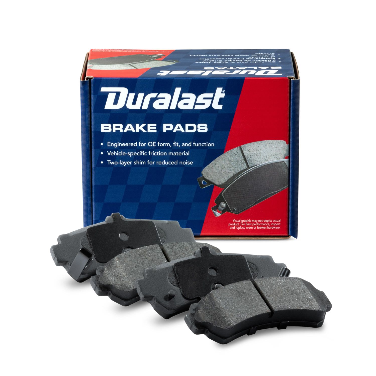 Duralast Ceramic Brake Pads D669