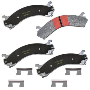 Duralast Severe Duty Semi-metallic Disc Brake Pad Set D909SD for GMC Sierra 3500 Classic