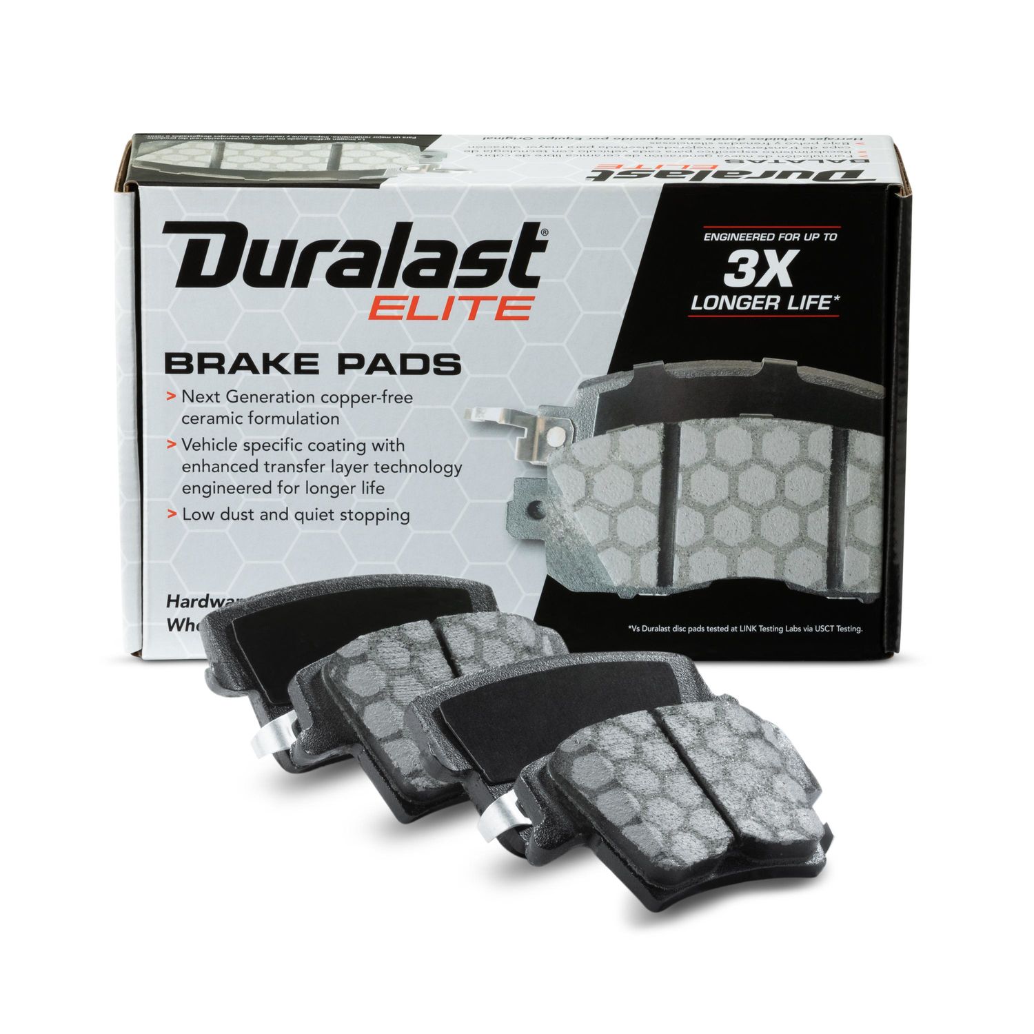 Duralast Elite Ceramic Brake Pads DE1057A