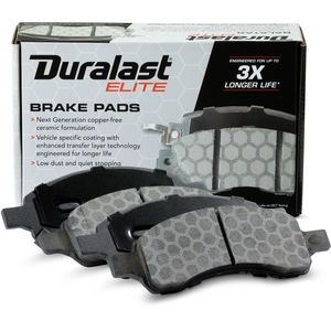 Duralast Elite Ceramic Disc Brake Pad Set DE1169 for Chevrolet Trailblazer