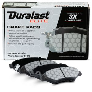 Duralast Elite Ceramic Premium Brake Pads DE1337 for Chevrolet Camaro