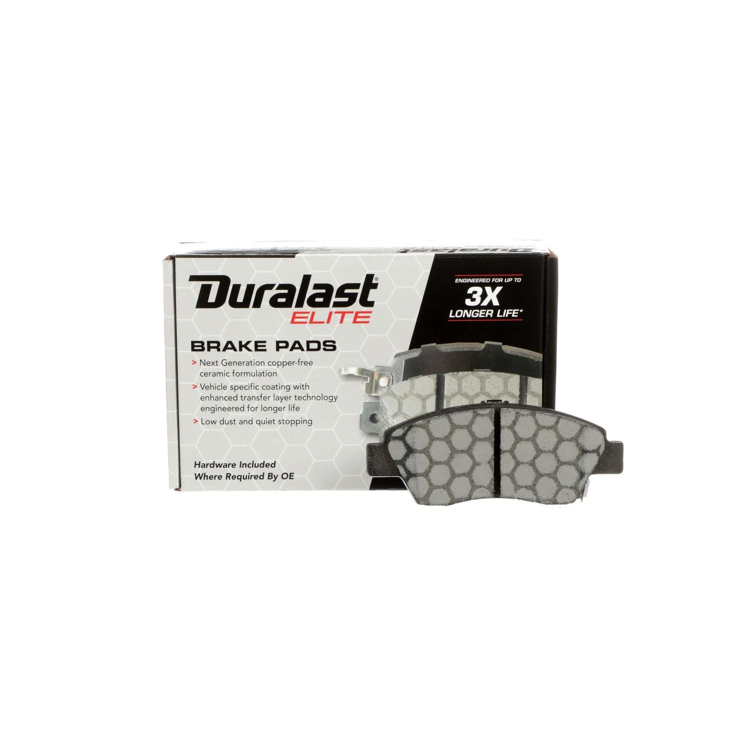 Duralast Elite CopperFree Ceramic Brake Pads DE1394
