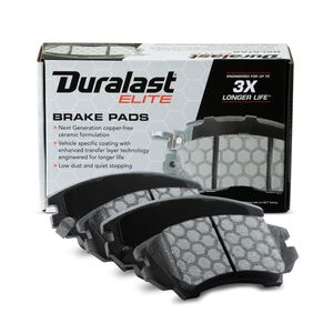 Duralast Elite Ceramic Disc Brake Pad Set DE1404 for Chevrolet Camaro