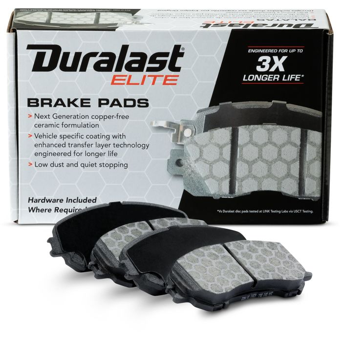 Duralast Elite Copper -Free Ceramic Brake Pads DE1737