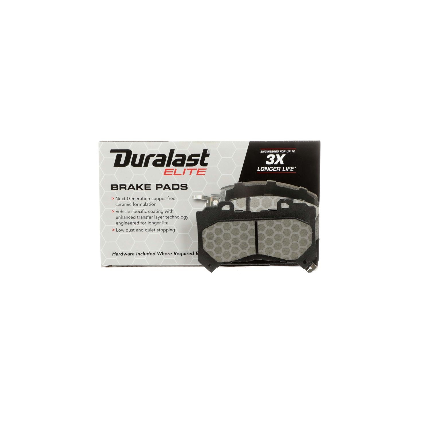 Duralast Elite CopperFree Ceramic Brake Pads DE1802