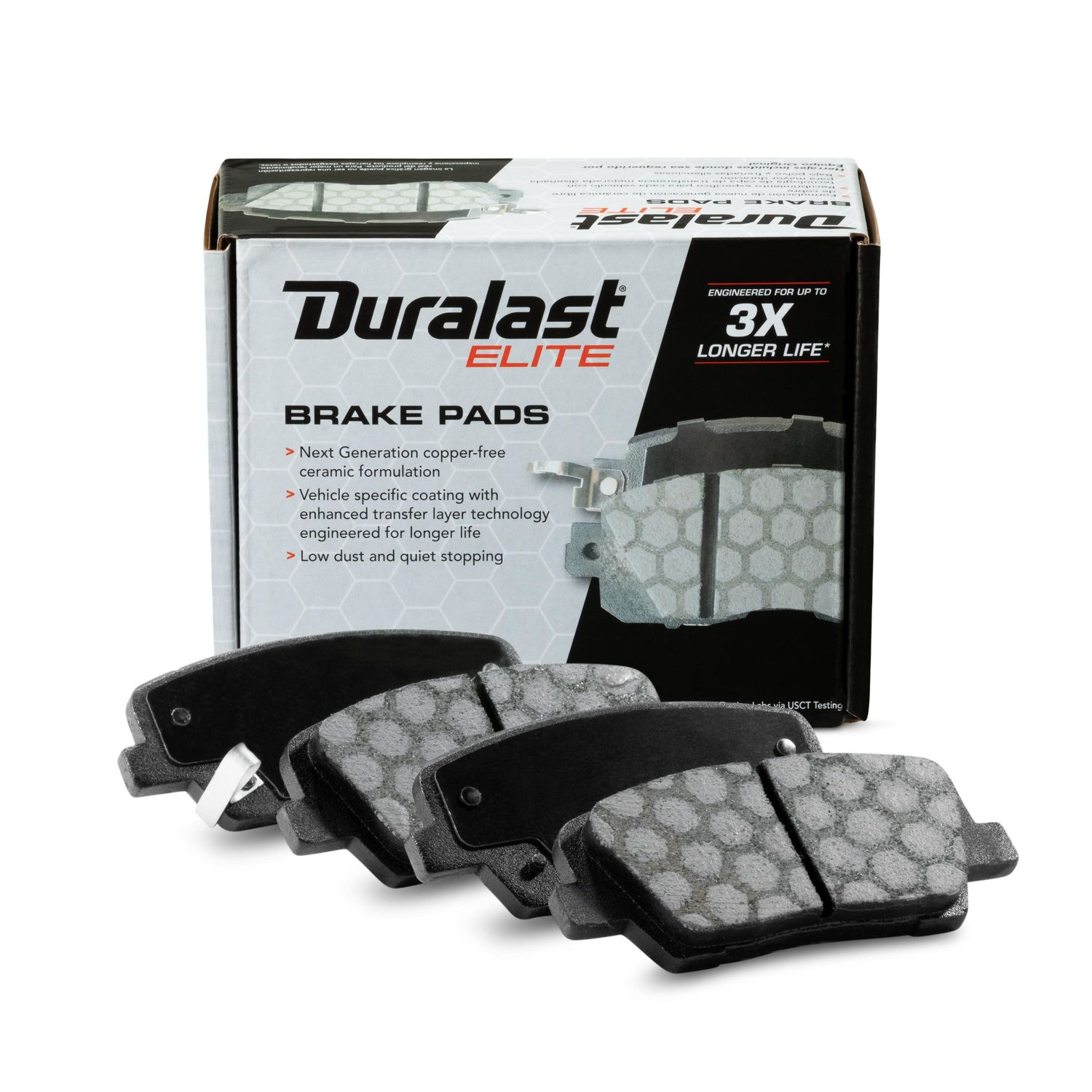 Duralast Elite CopperFree Ceramic Brake Pads DE1816