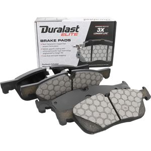 Duralast Elite Ceramic Disc Brake Pad Set DE1838 for Land Rover Discovery Sport