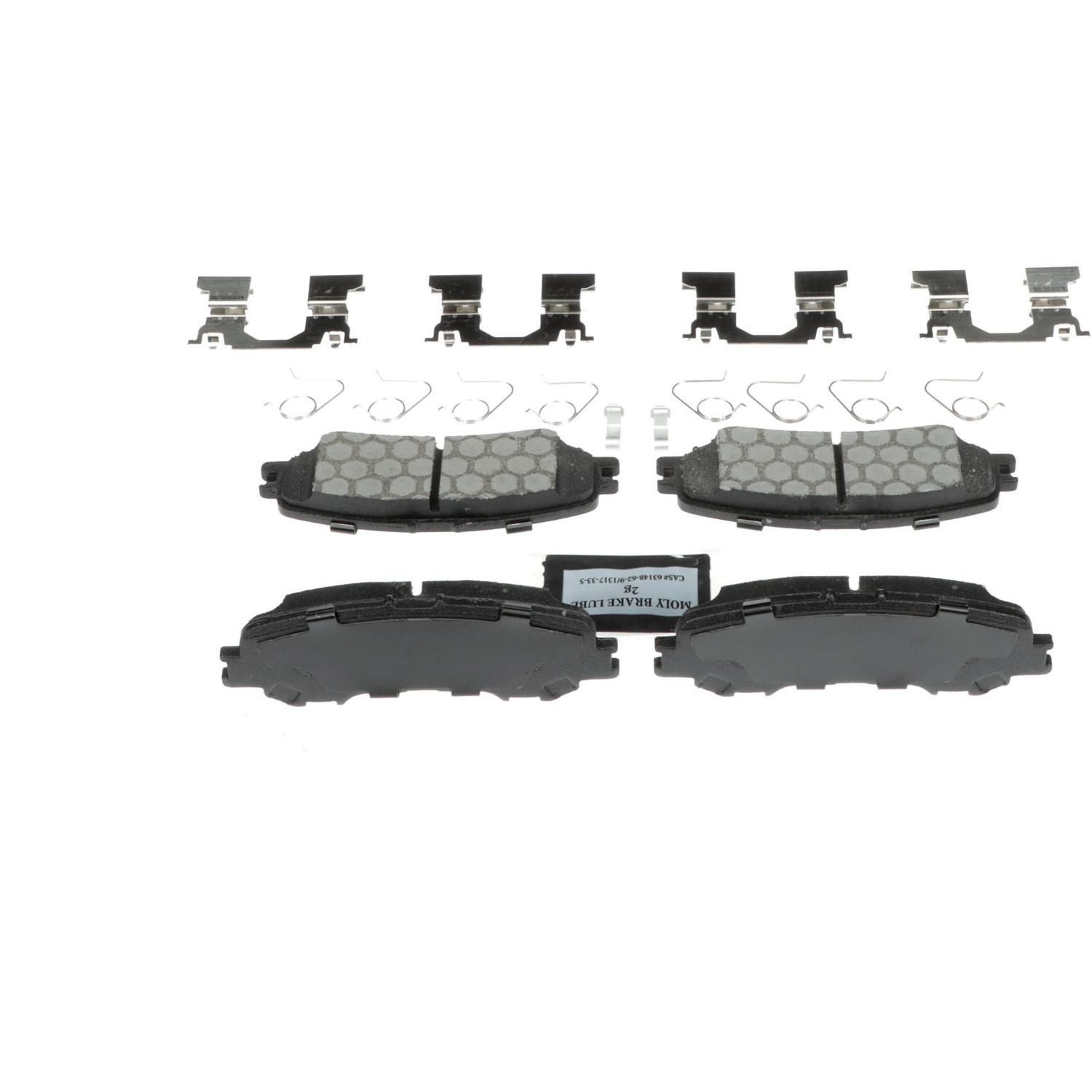 Duralast Elite Copper Free Ceramic Brake Pads DE2032