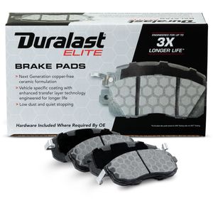 Duralast Elite Copper -Free Ceramic Brake Pads DE815A for 2013 Nissan/Datsun Juke