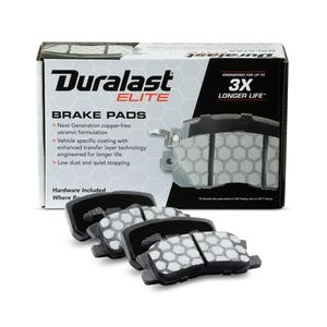 Duralast Elite Ceramic Disc Brake Pad Set DE868 Duralast Elite Ceramic Disc Brake Pad Set DE868