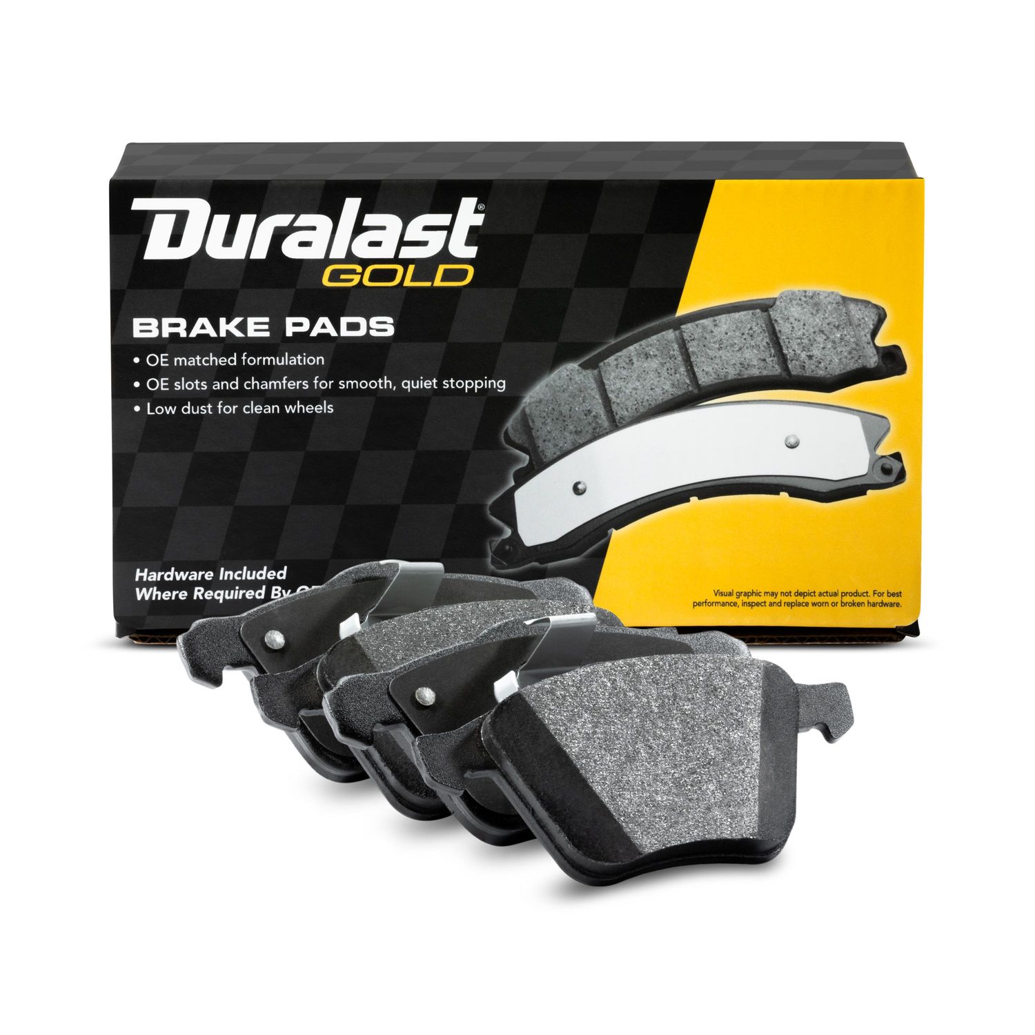 Duralast Gold SemiMetallic Brake Pads DG1003