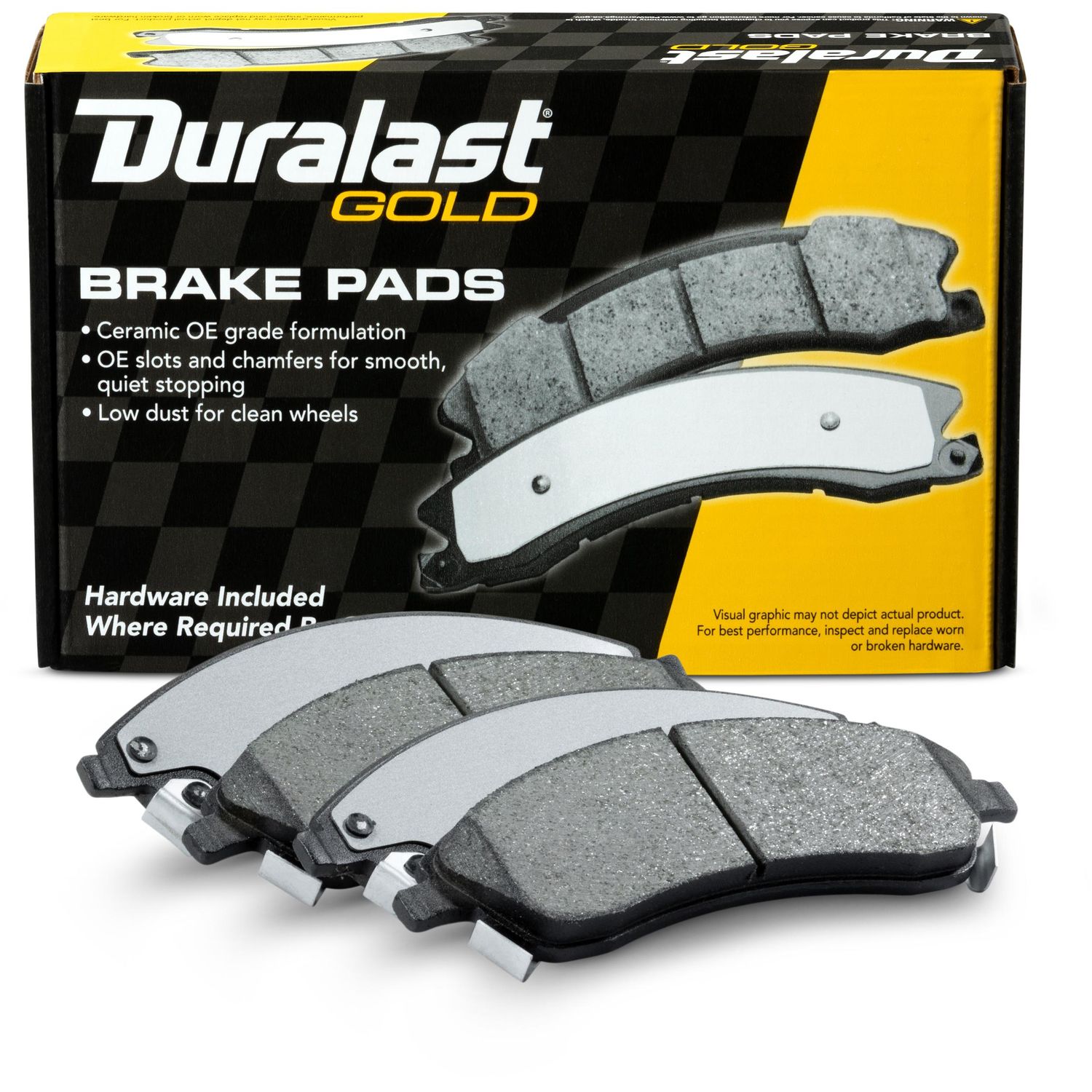 Duralast Gold Ceramic Brake Pads Dg1114