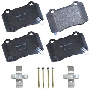Duralast Gold Ceramic Brake Pads DG1053C for 2010 Dodge Charger