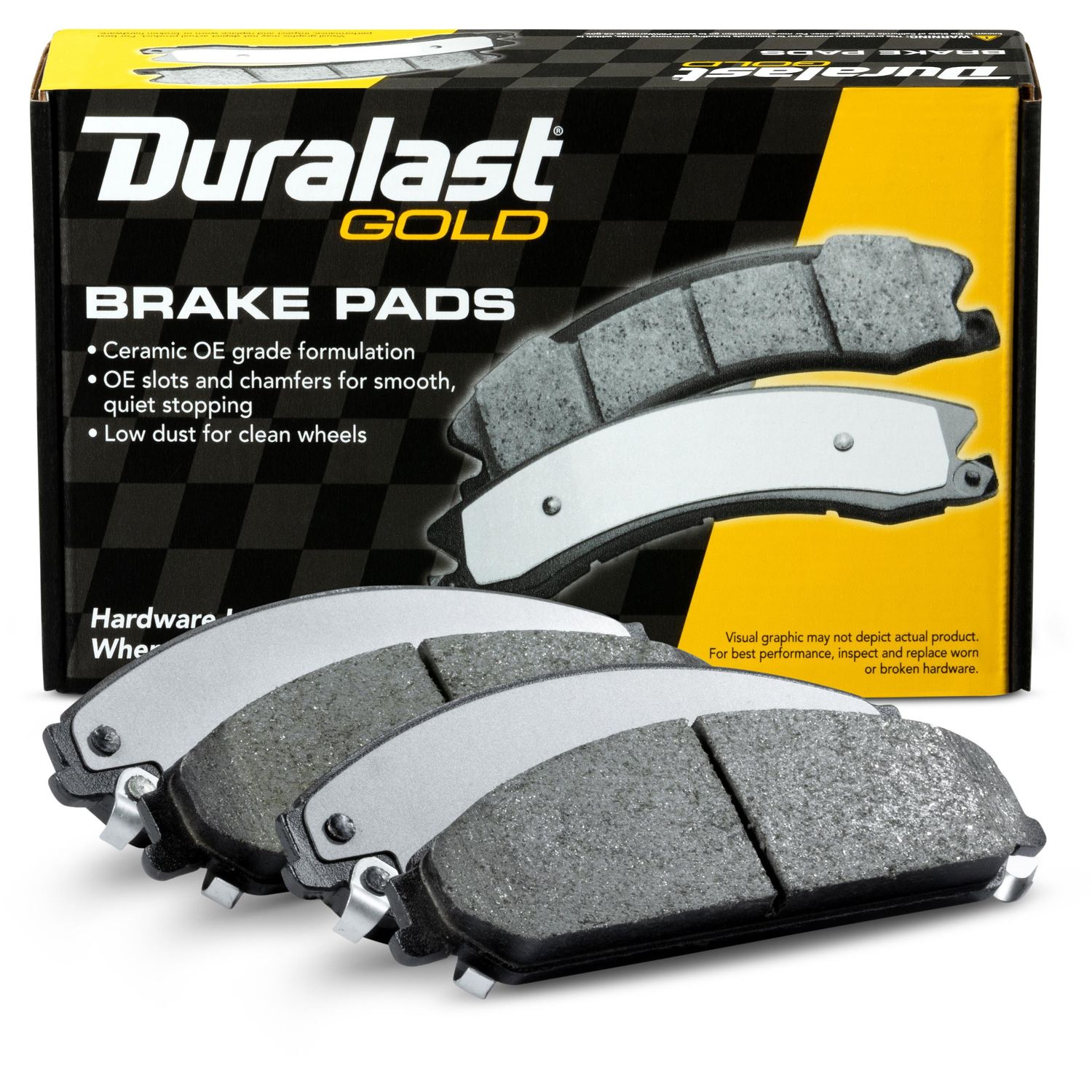 Duralast Ceramic Brake Pads D1593