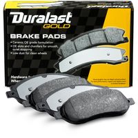 Duralast Gold Semi-Metallic Brake Pads DG1068 for Ford F250 Super Duty