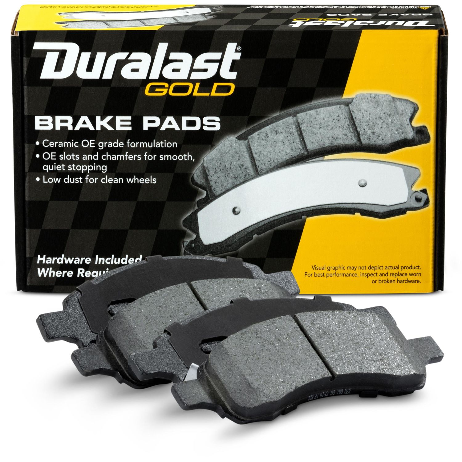 Duralast Gold Ceramic Brake Pads DG1169A