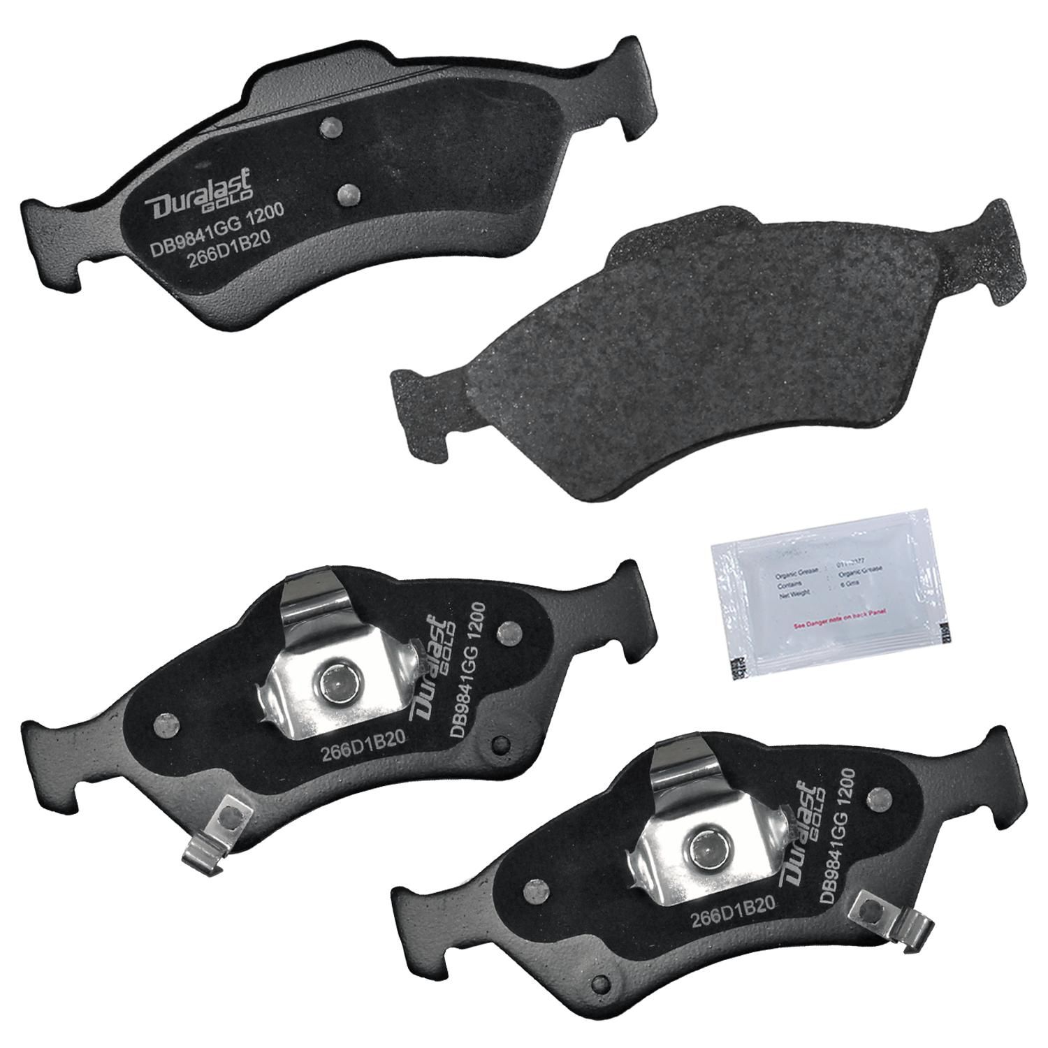 Duralast Gold Ceramic Brake Pads DG1200