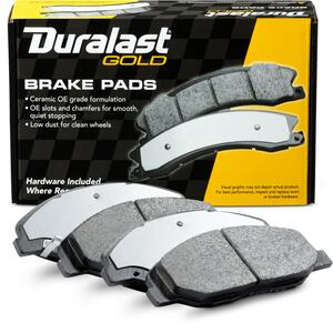 Complete Ceramic Brake Pad Set Front & Rear For 2005-2008 Cadillac STS