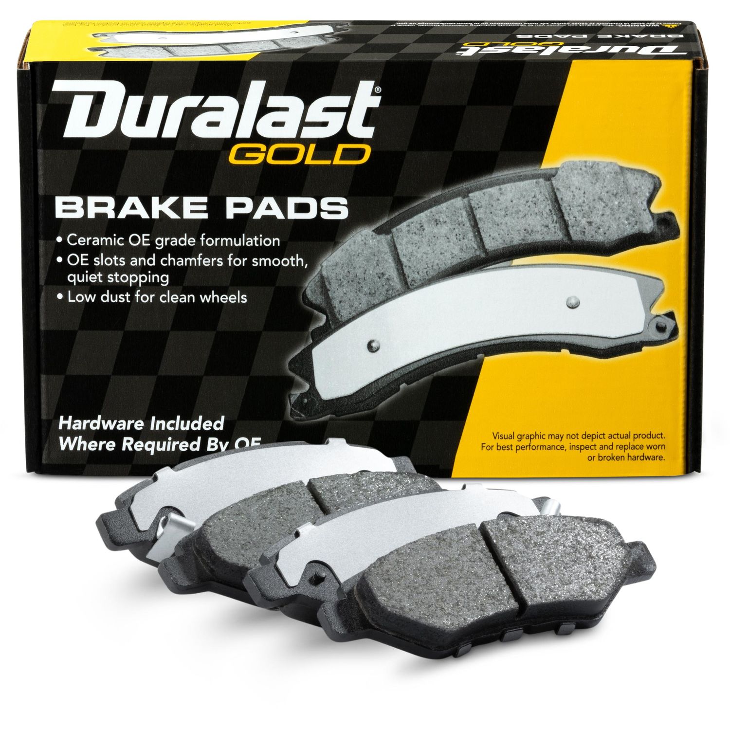 Duralast Ceramic Brake Pads D1593