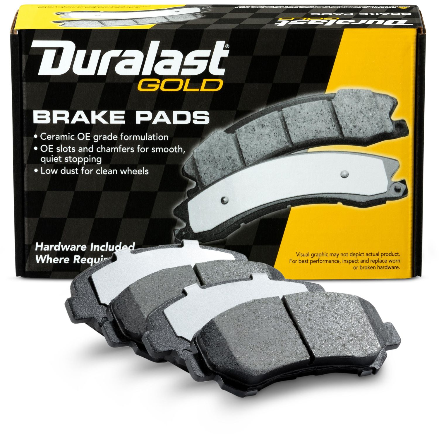 Duralast Gold Ceramic Brake Pads Dg1037