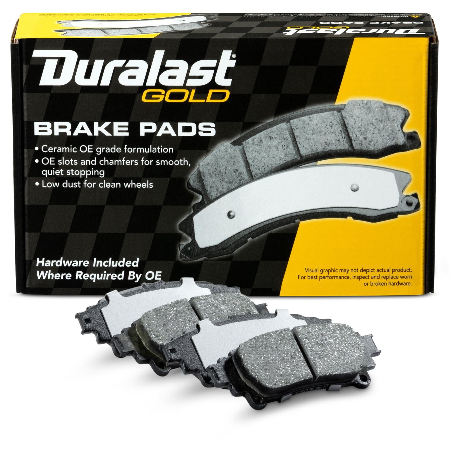 Duralast Gold Semi Metallic Brake Pads Dg1011