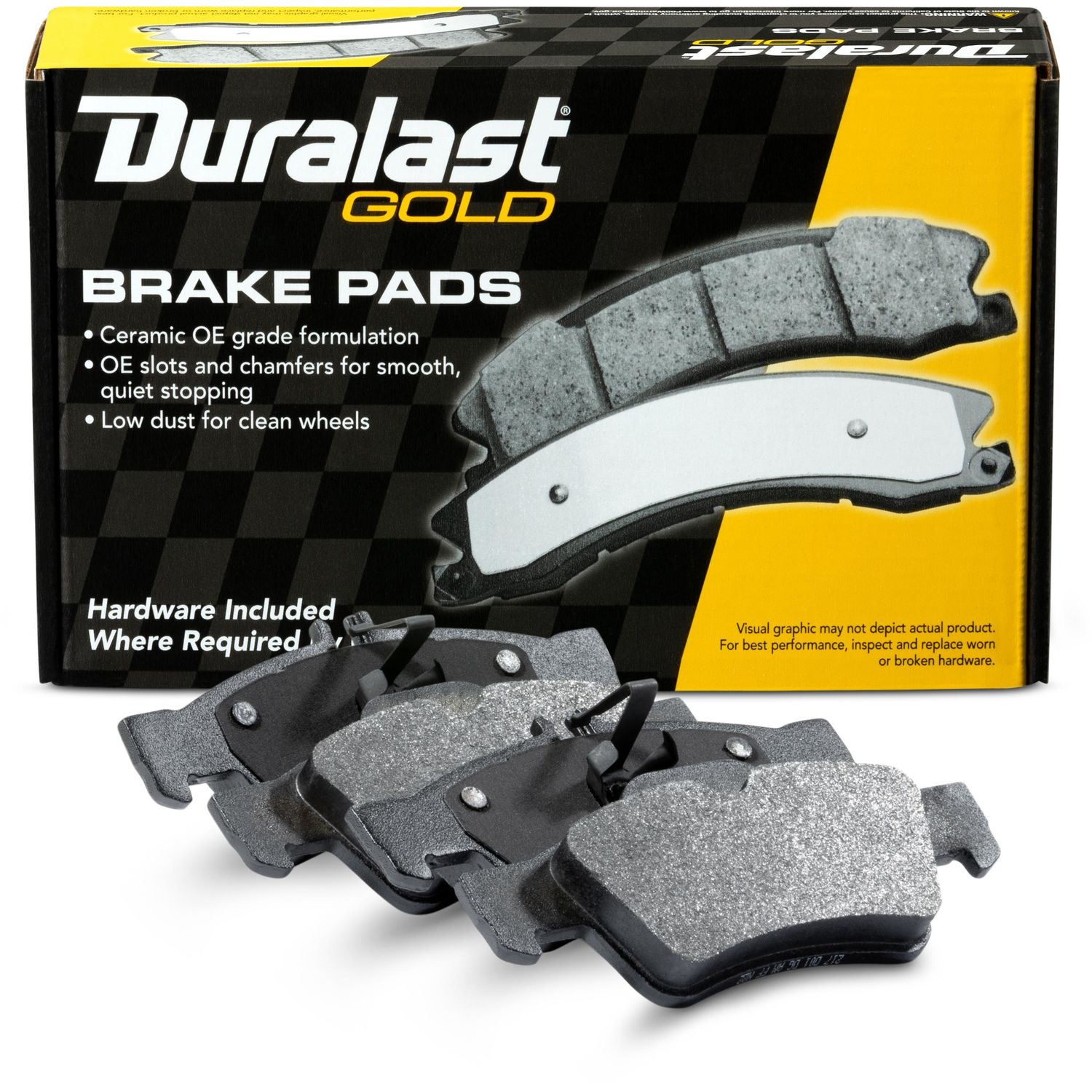 Duralast Gold SemiMetallic Brake Pads DG1424