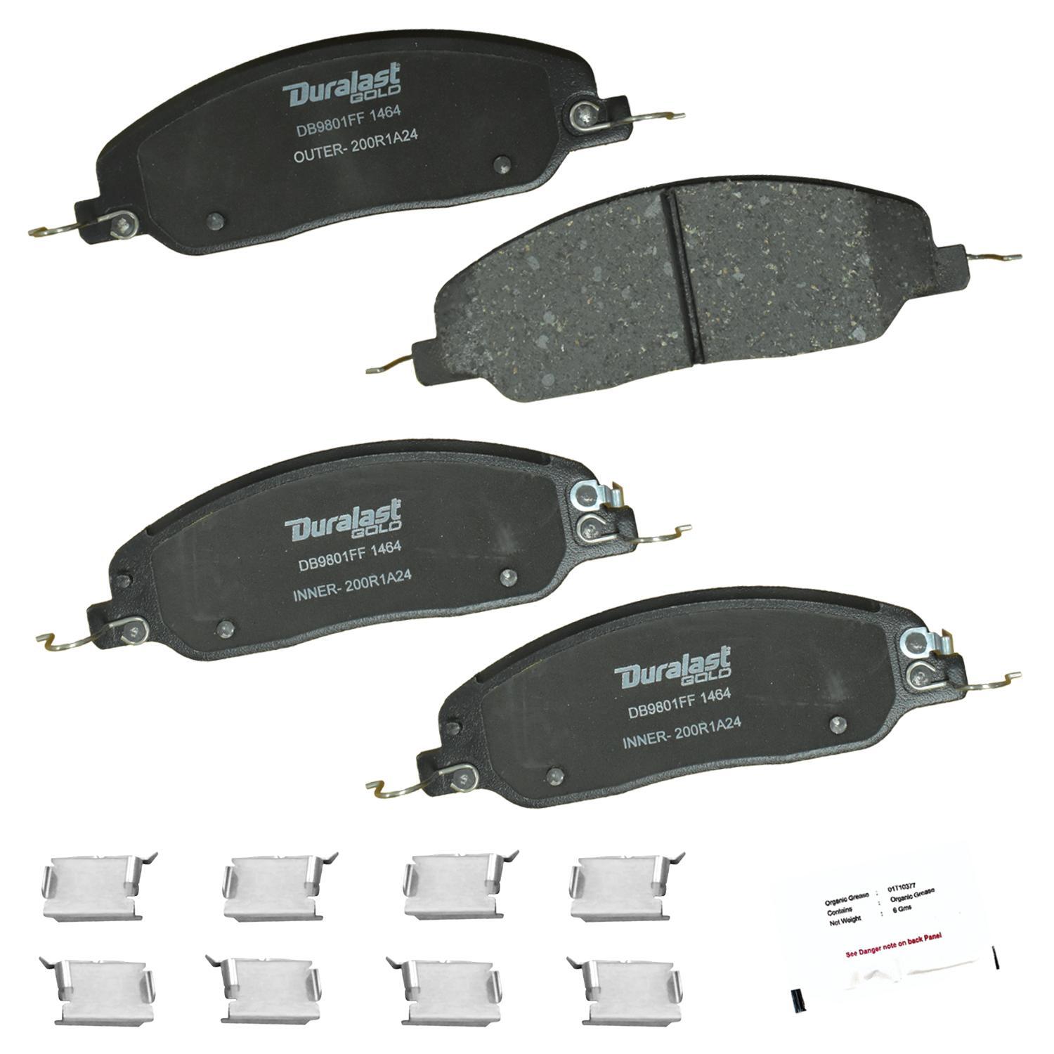 Duralast Gold Ceramic Brake Pads DG1464