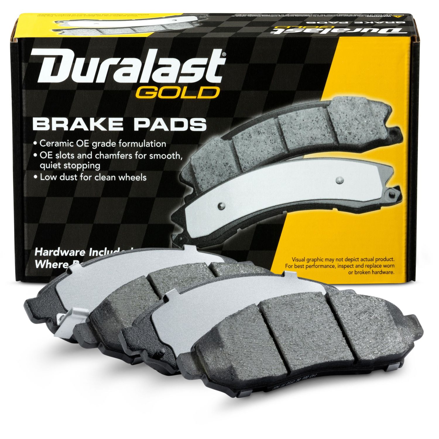 Duralast Gold Ceramic Brake Pads DG1548
