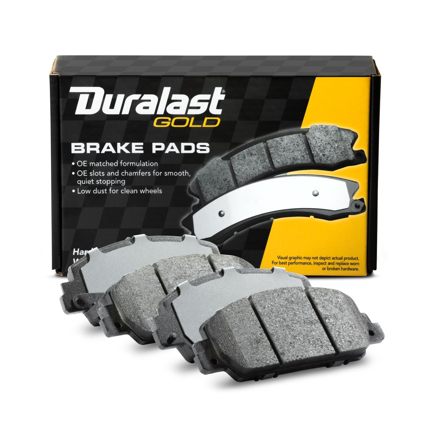 Duralast Gold Ceramic Brake Pads DG1654