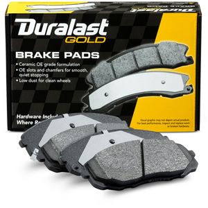 Duralast Gold Ceramic Brake Pads DG1814 for Kia Sedona