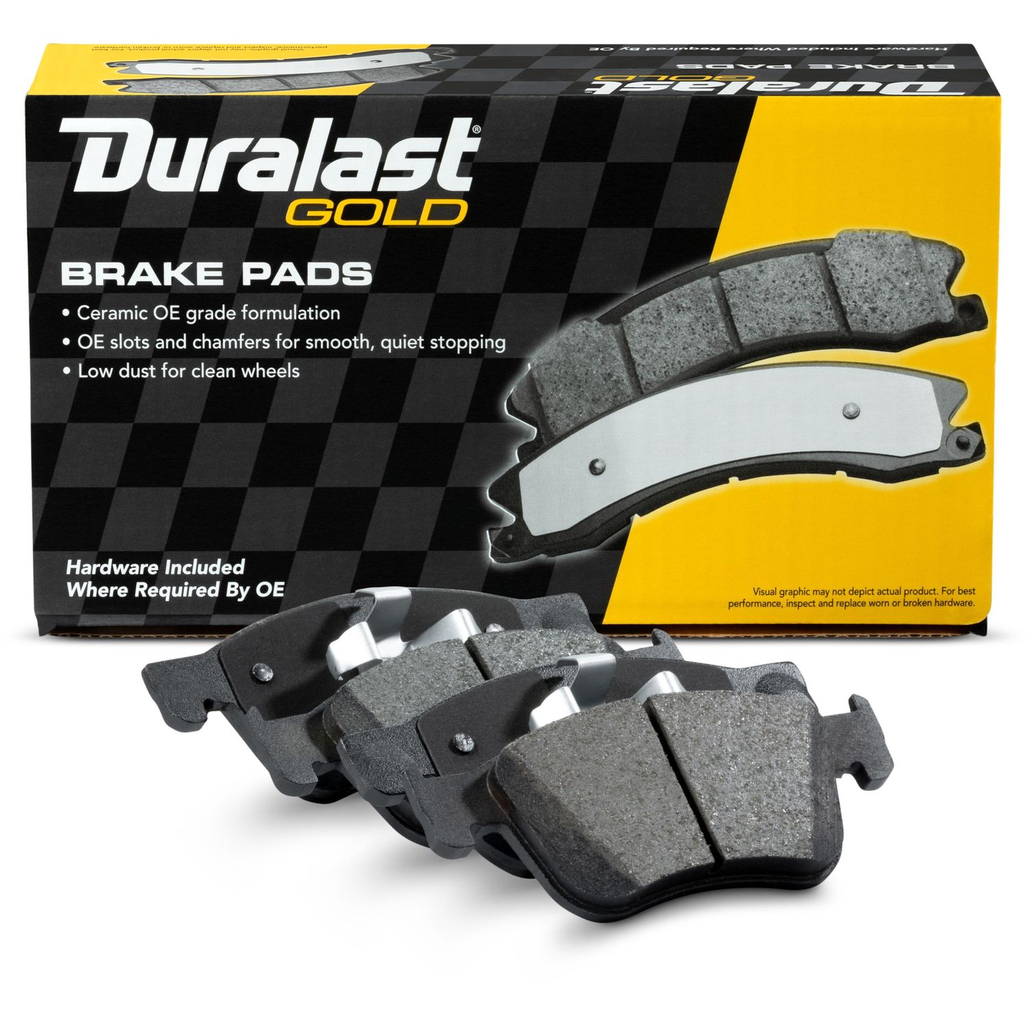 Duralast Gold Ceramic Brake Pads DG2115