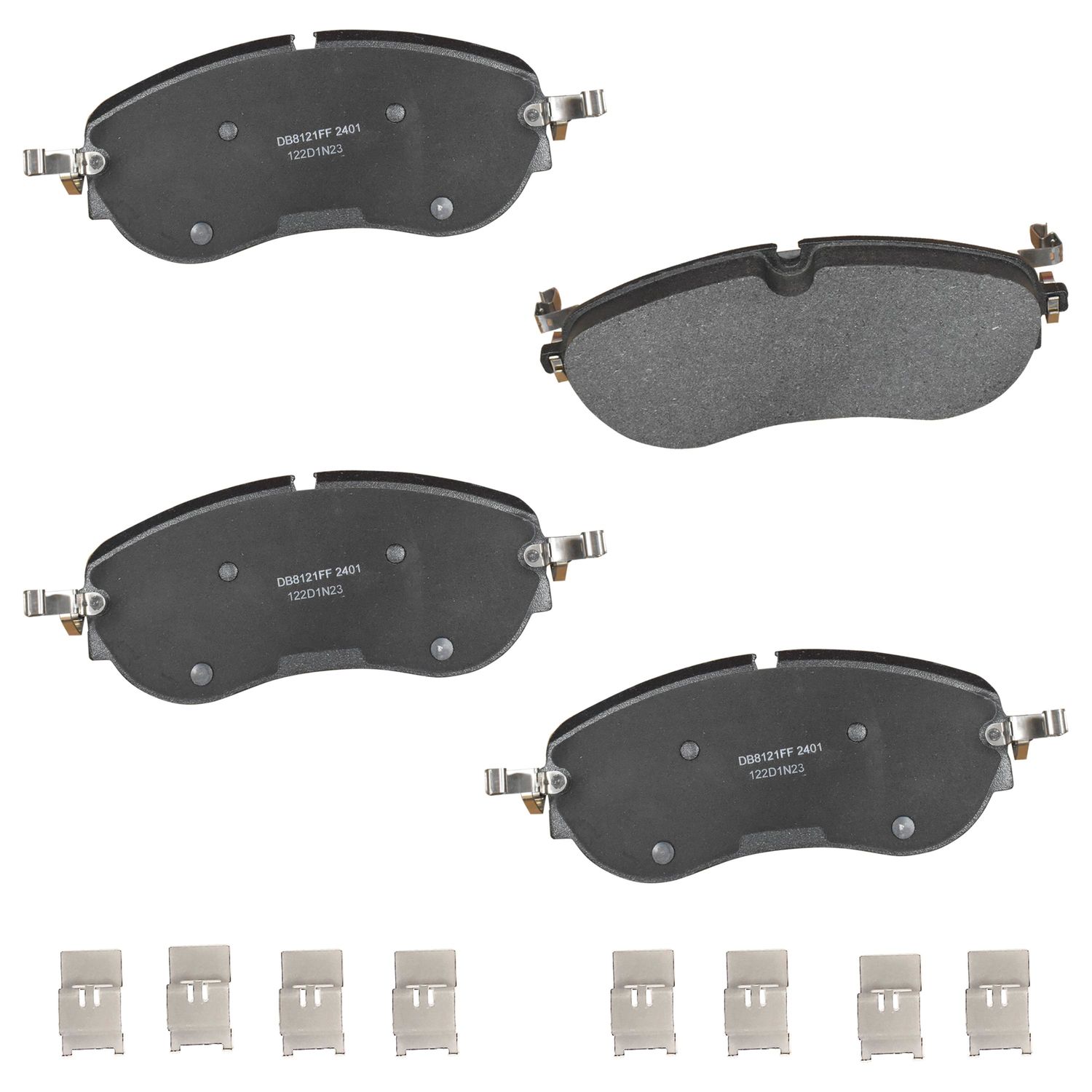 Duralast Gold SemiMetallic Brake Pads DG2401