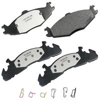 Duralast Gold Semi-Metallic Brake Pads DG259 for Dodge Grand Caravan