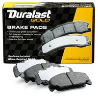 Duralast Gold Ceramic Brake Pads DG273 for Honda CRX