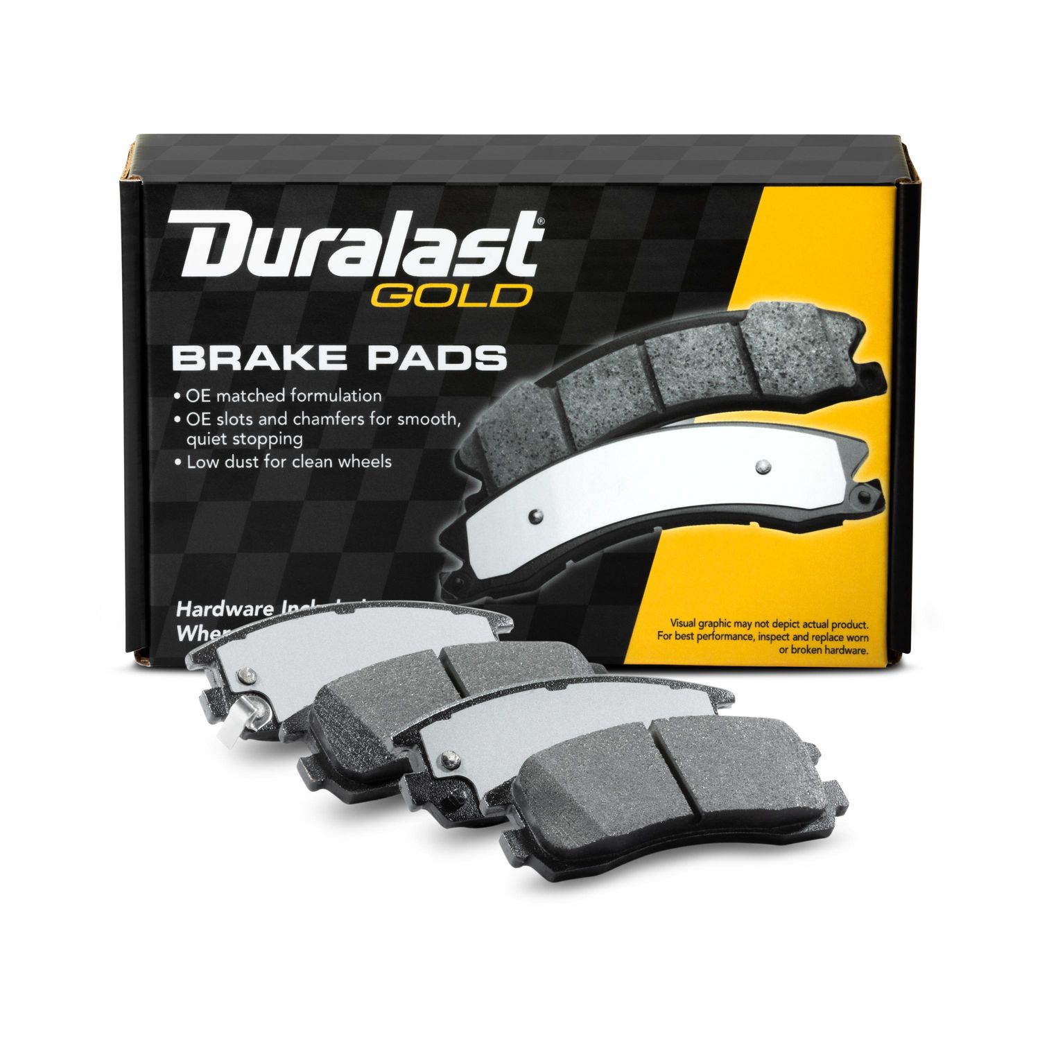 Duralast Gold SemiMetallic Brake Pads DG508