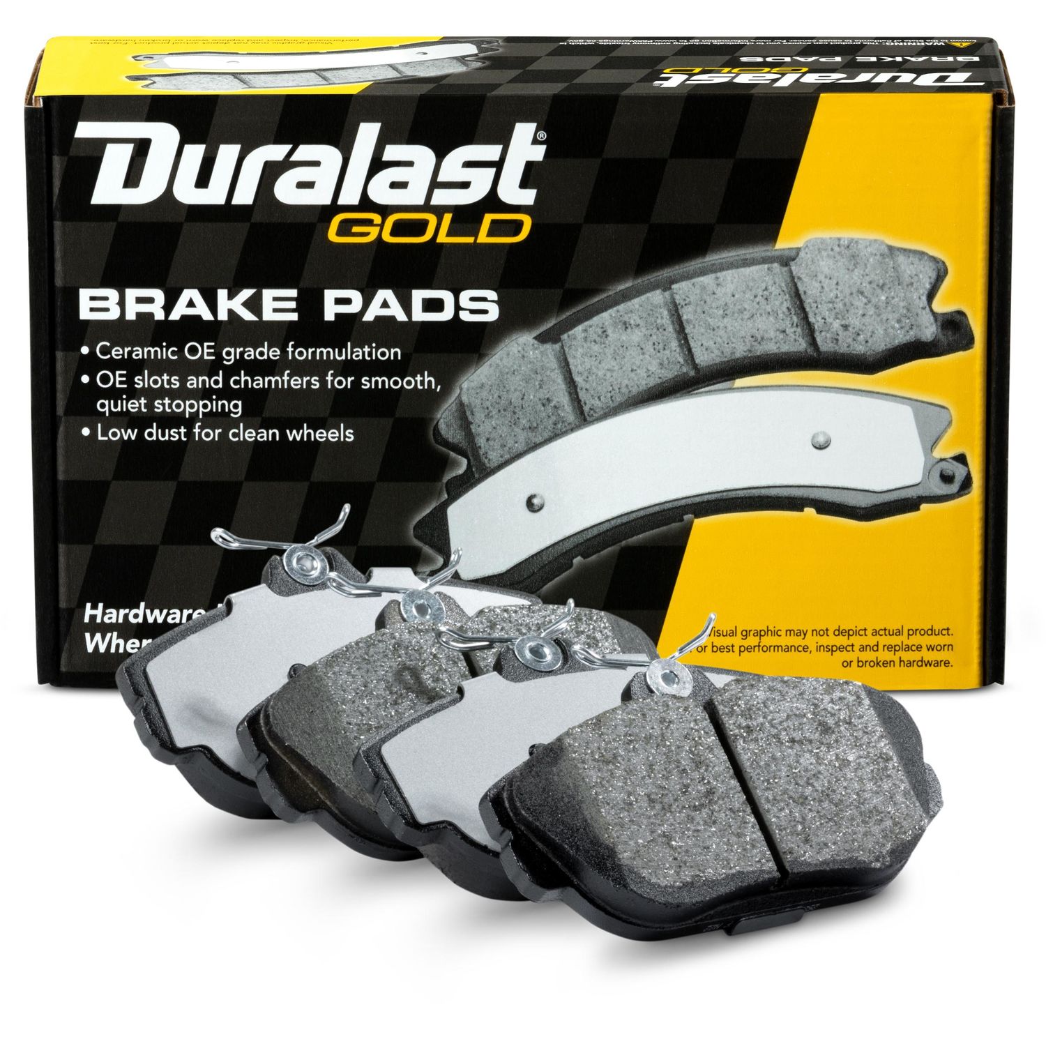 Duralast Ceramic Brake Pads D1338