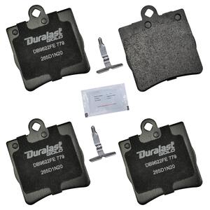 Balatas Semi-Metalicas Duralast Gold Premium DG779 for Mercedes Benz C230