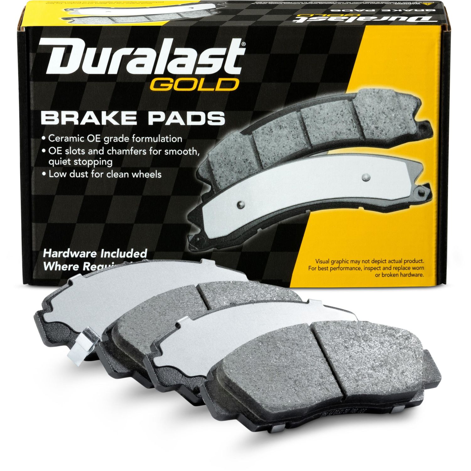 Duralast Gold Ceramic Brake Pads DG787