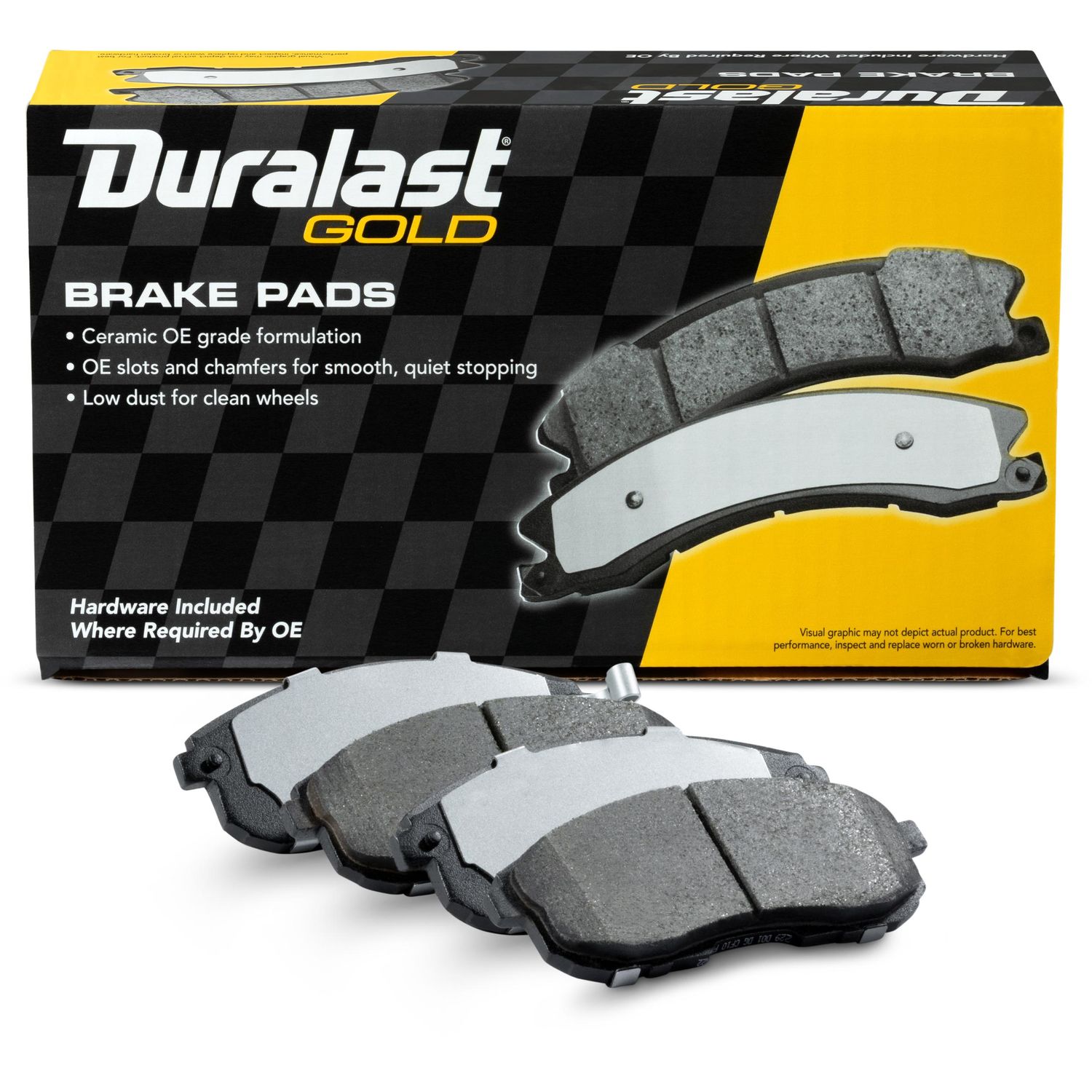 Duralast Gold Ceramic Brake Pads DG815B