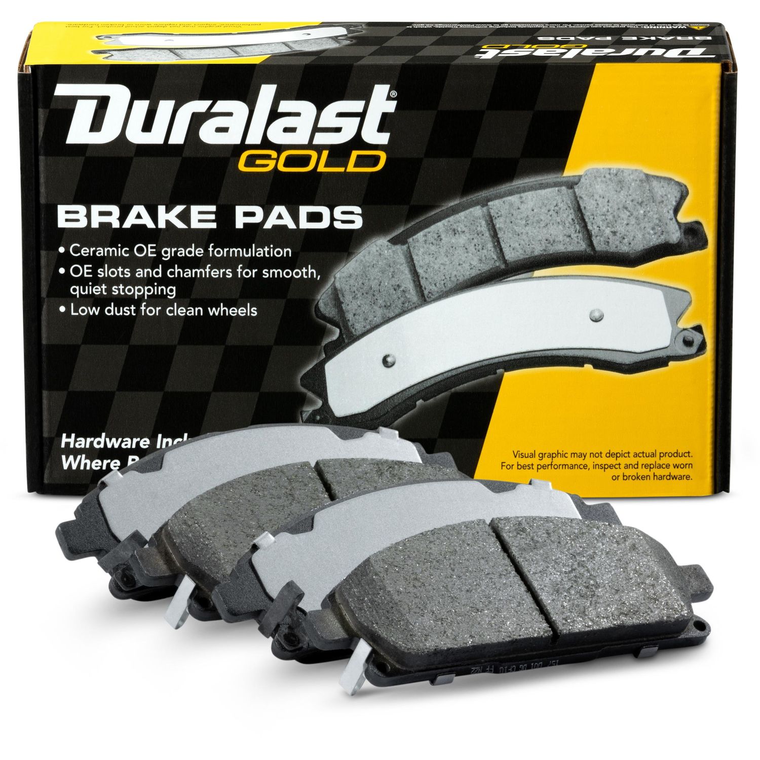 Duralast Gold Ceramic Brake Pads DG855