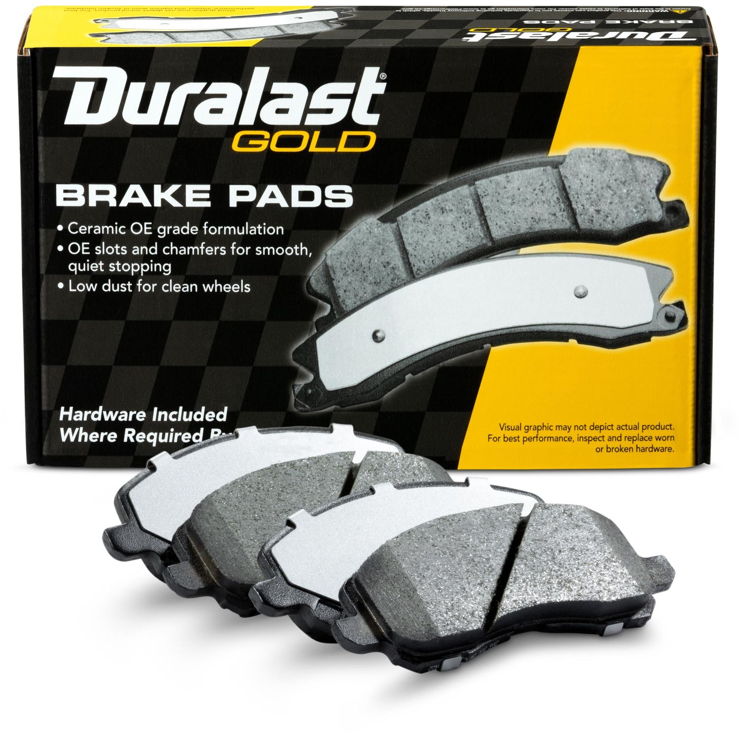 Duralast Ceramic Brake Pads D1281