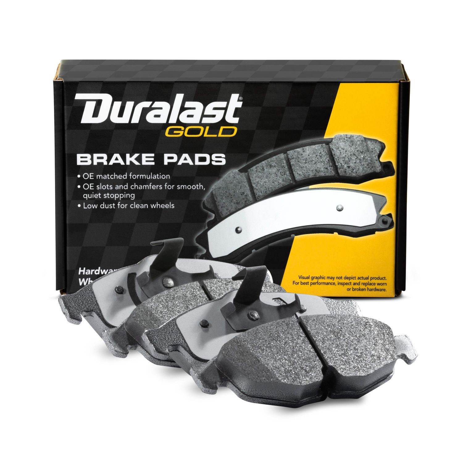 Duralast Gold SemiMetallic Brake Pads DG869