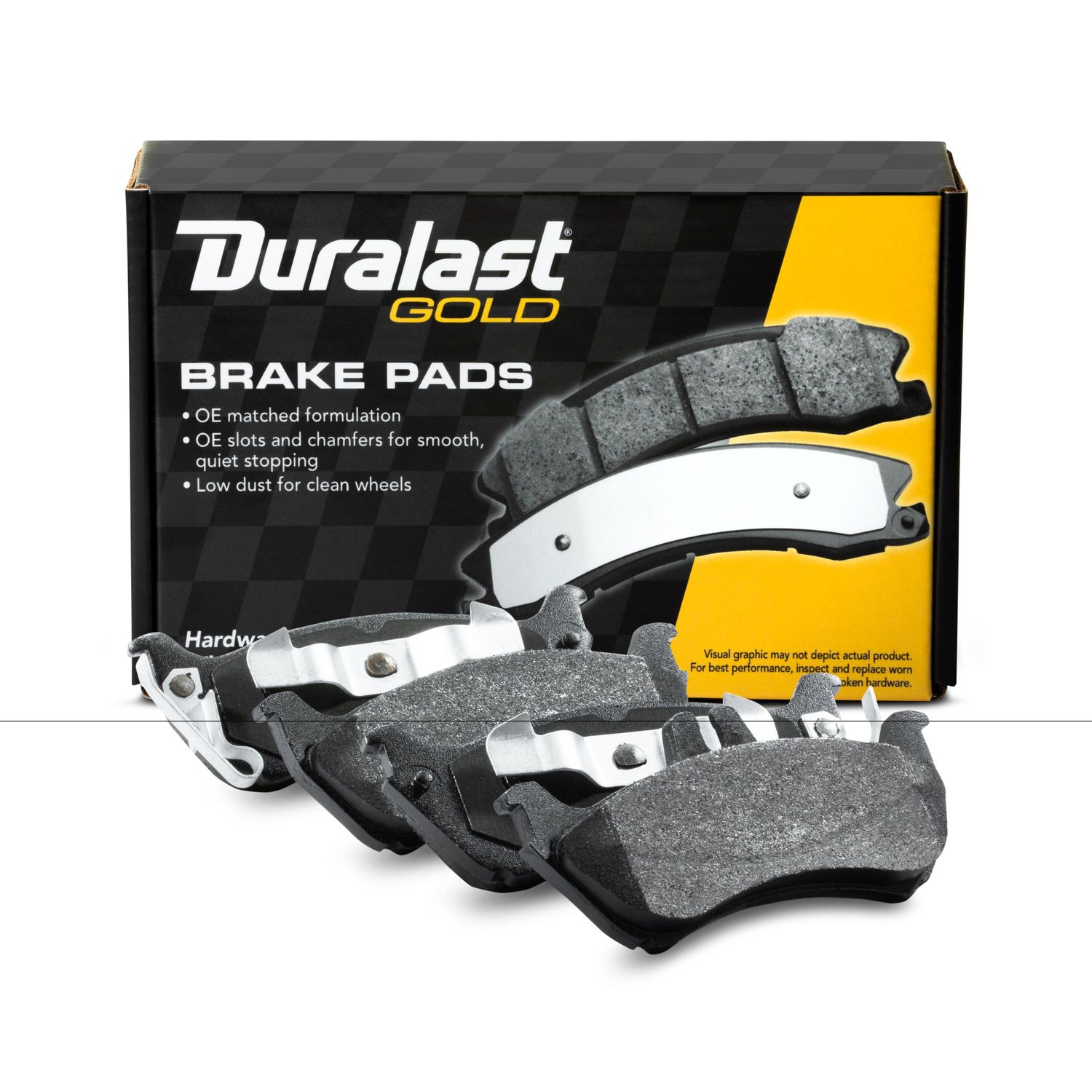 Duralast Gold SemiMetallic Brake Pads DG875