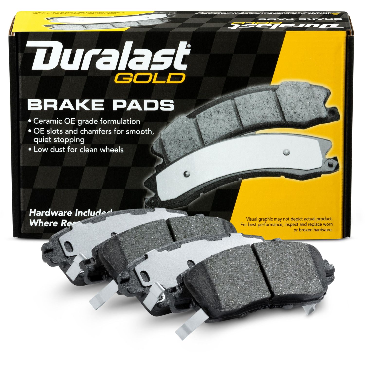 Duralast Gold Ceramic Brake Pads Dg1124