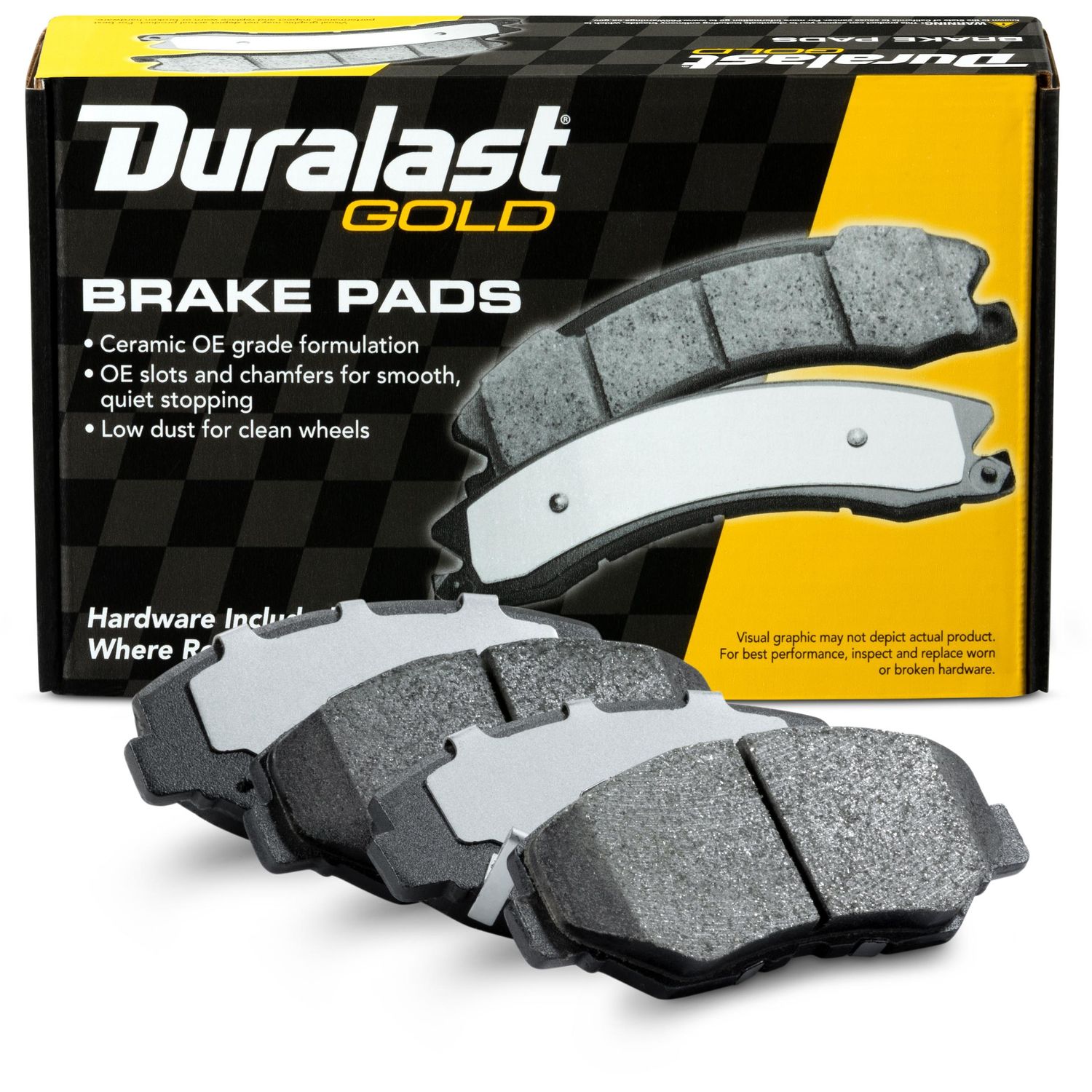 Duralast Gold Ceramic Brake Pads Dg1114